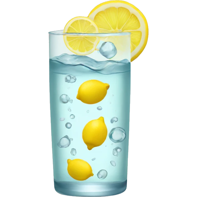 Lemon water emoji