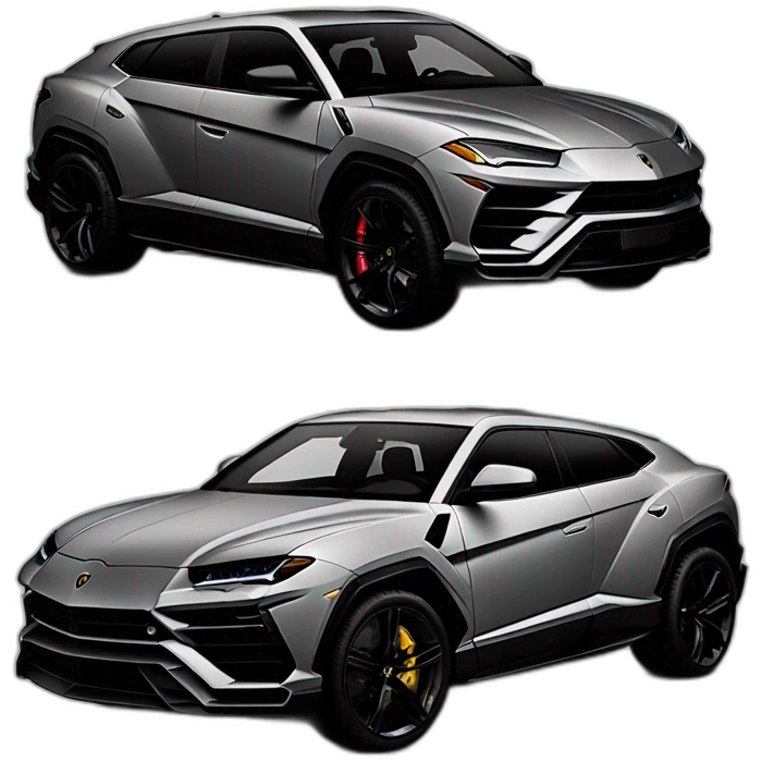 Lamborghini Urus Black emoji
