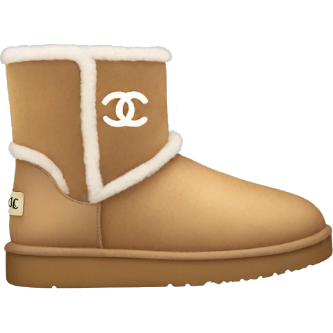Chanel Ugg emoji