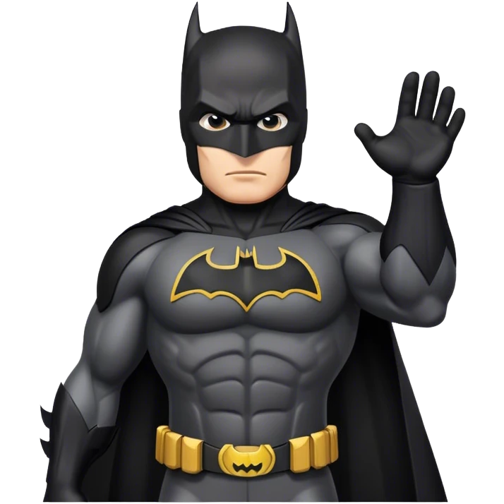  realistic batman emoji
