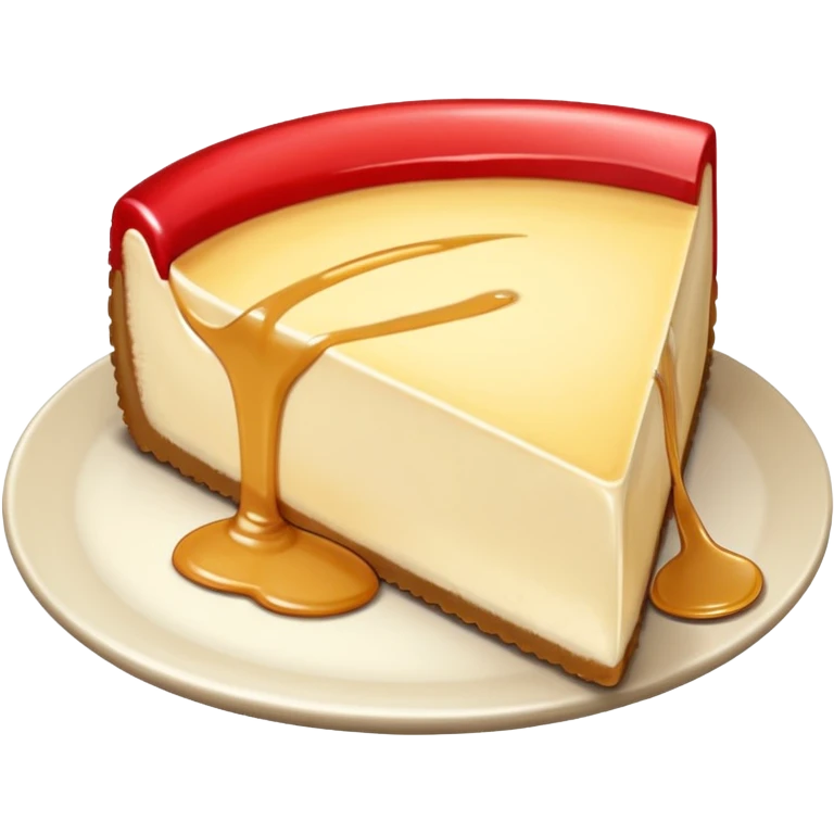 Cheese cake emoji