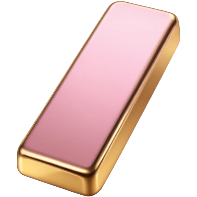 pink gold ingot emoji