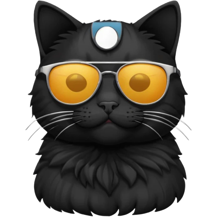 a cat wearing sunglasses emoji