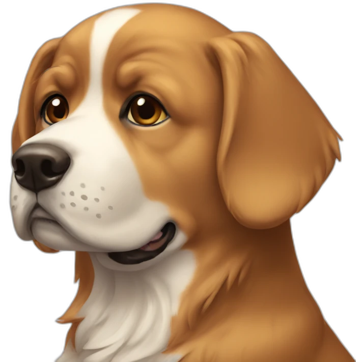 Chien emoji