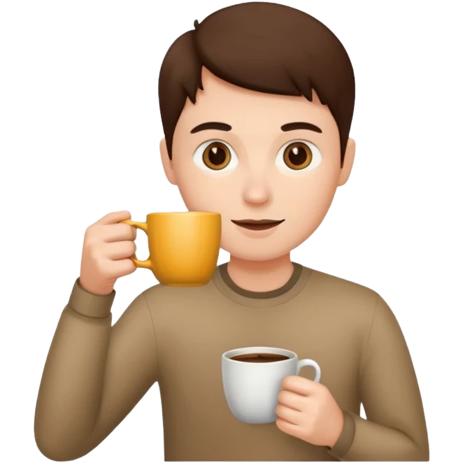 Cook and coffe emoji