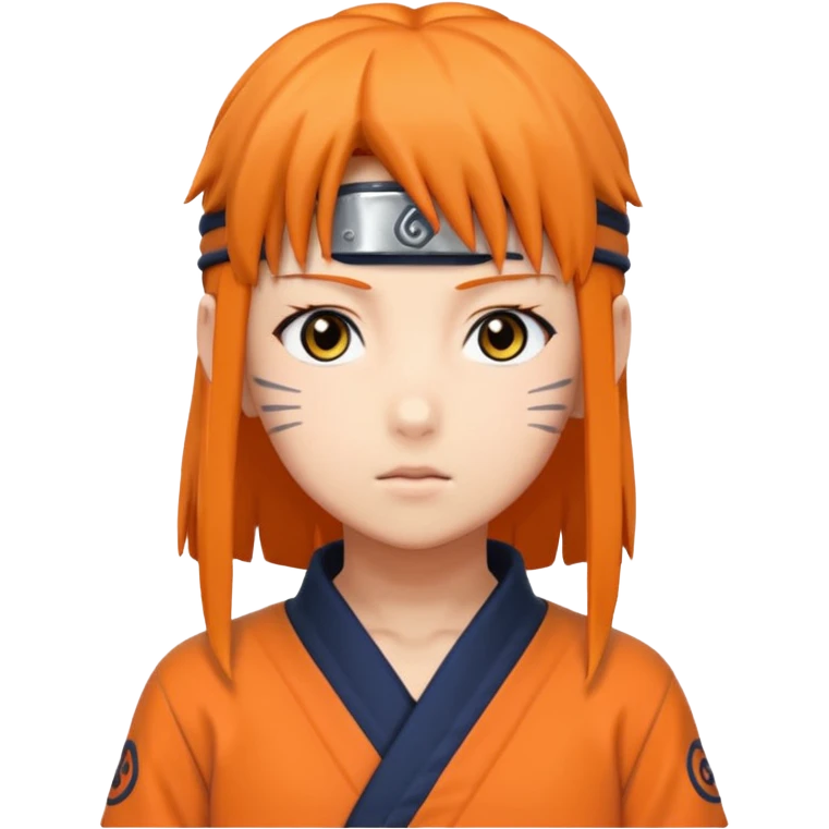 Hinata from anruto anime emoji