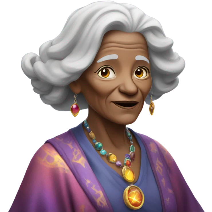 western astologer old lady emoji