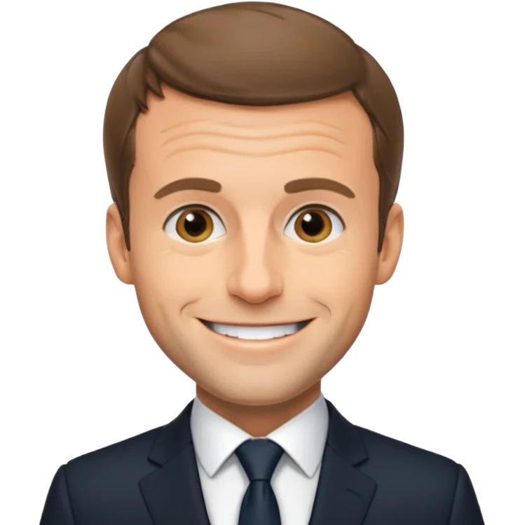 Emmanuel Macron emoji