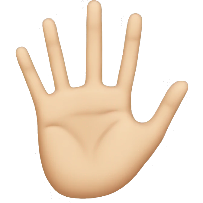 hand emoji