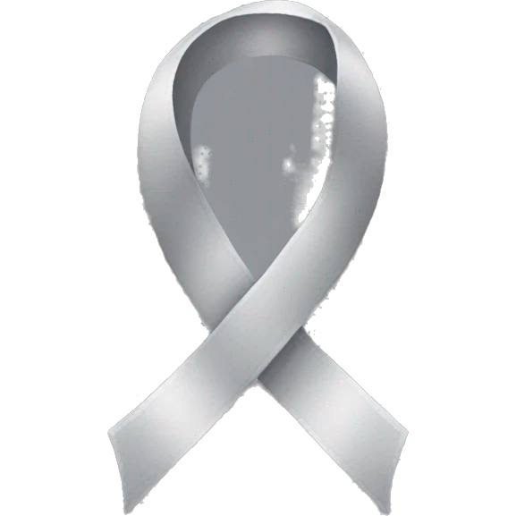 gray Ribbon emoji