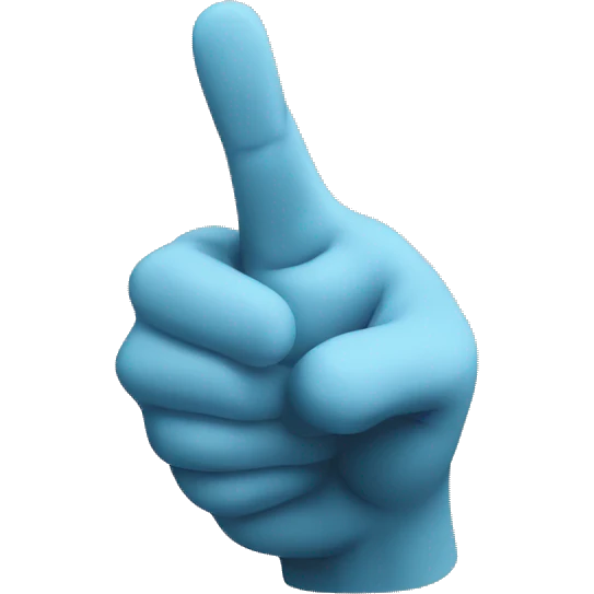 hand pointing at you emoji