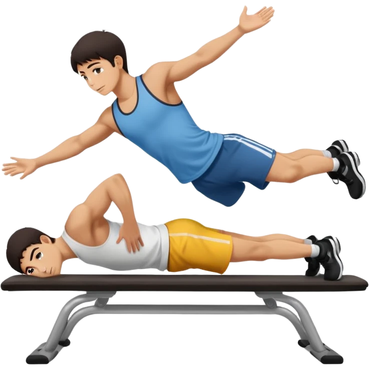 argentinian 17 year old guy doing a calisthenic planche emoji