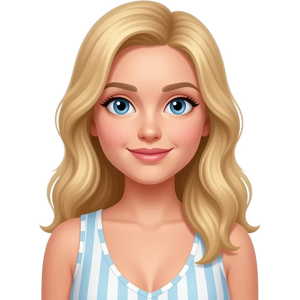Nude boobs emoji iOS woman blonde emoji