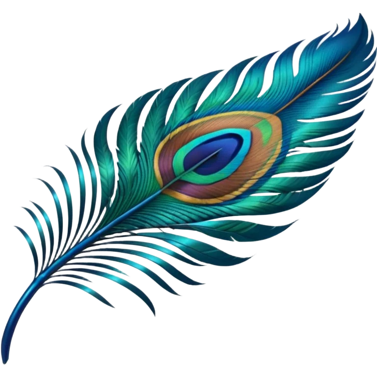 Peacock fether emoji emoji