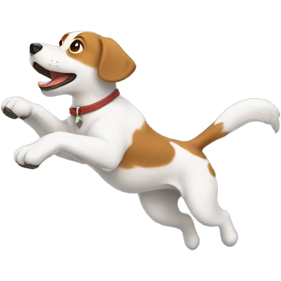 Flying dog emoji