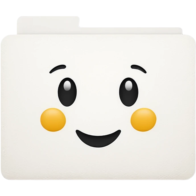 greeting card blank emoji