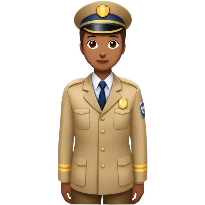 train platform staff emoji