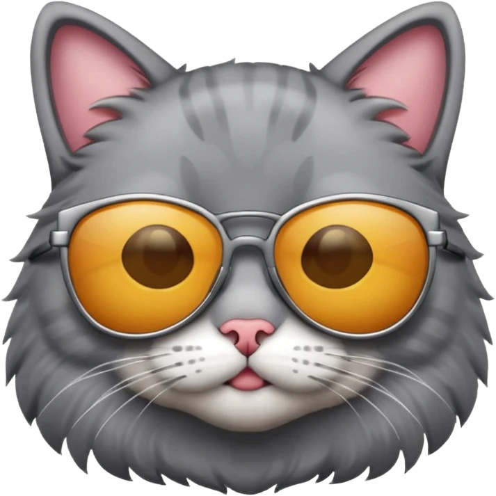 Cat wearing sunglasses emoji