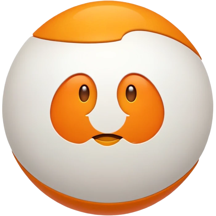 Orange  emoji