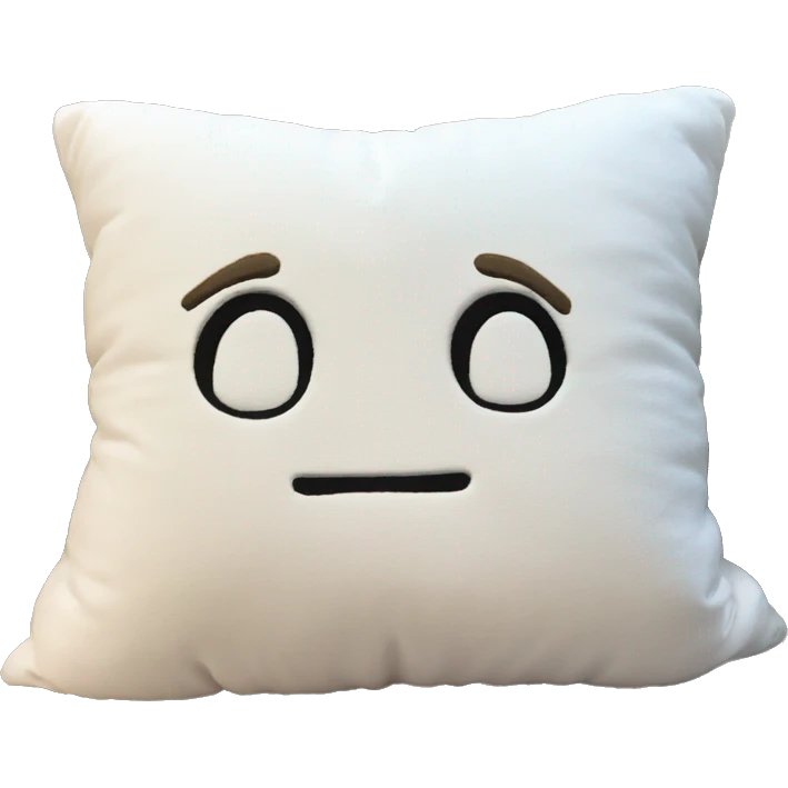 Aesthetic cozy cushion  emoji