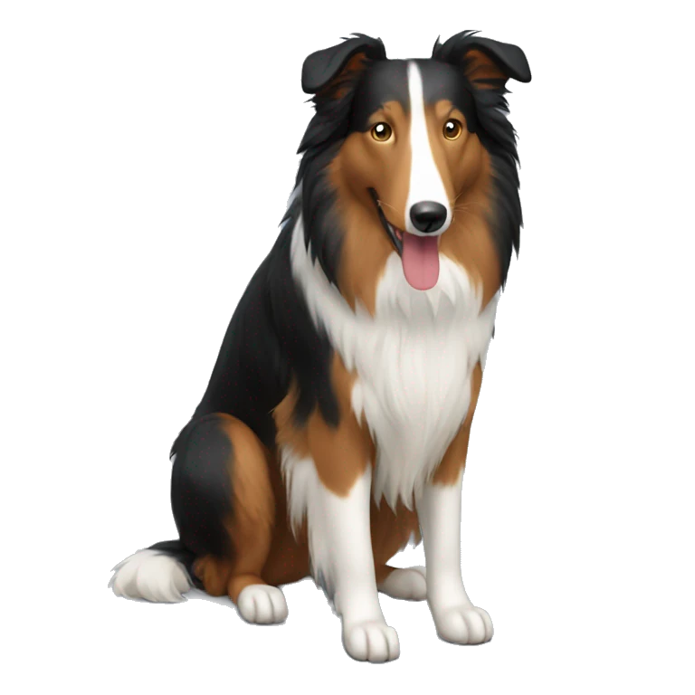 Rouge collie emoji