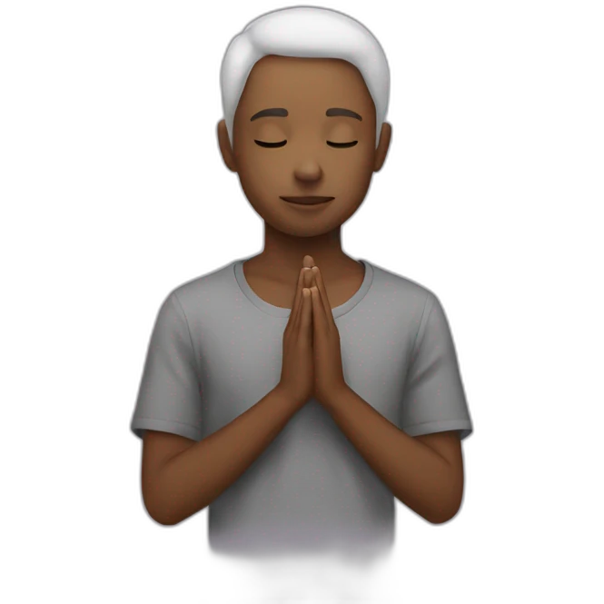 prayer emoji