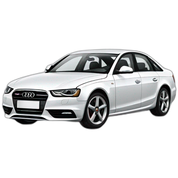 car audi A4 emoji