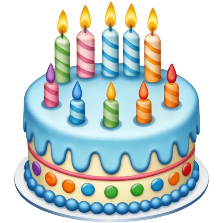 Birthday cake emoji