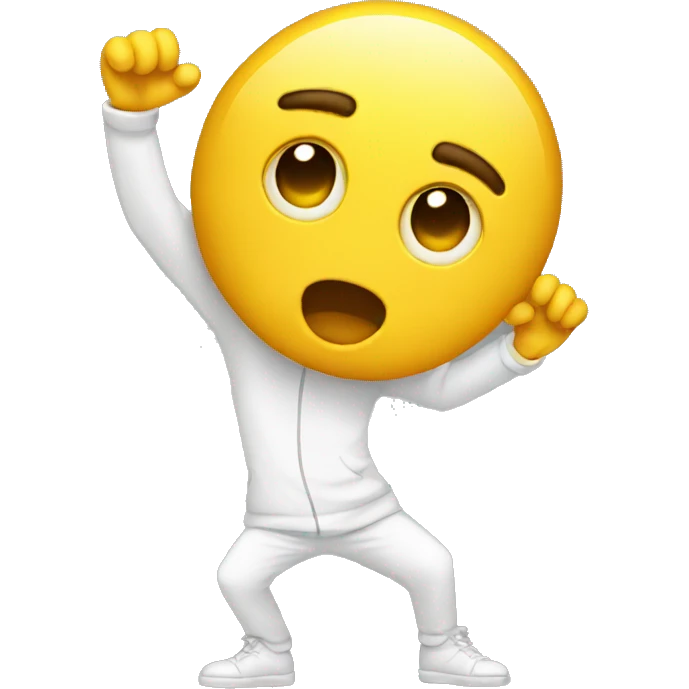 Emoji dab emoji