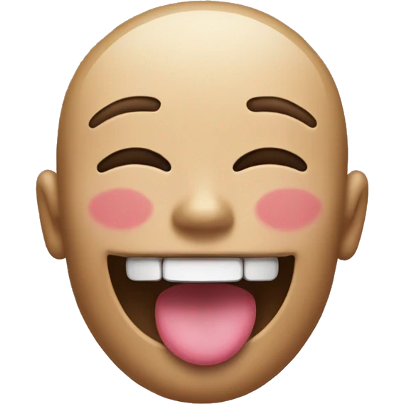 Eyes closed tongue out with peace sign emoji  emoji