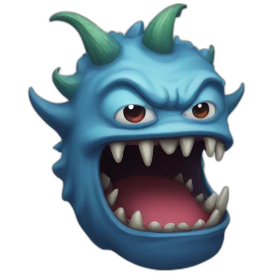 Monster can emoji