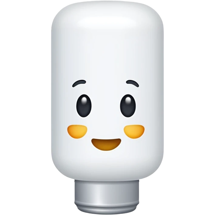 White silicone  emoji