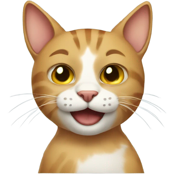 Cat drunk emoji