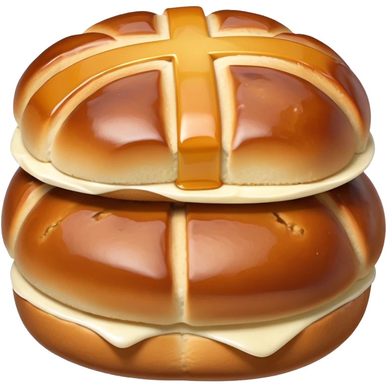 Hot Cross Bun emoji