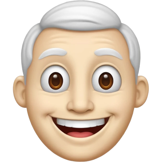 house head mascot with neck emoji