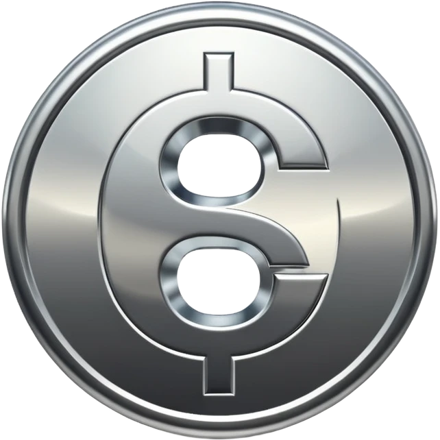 $ dollar metal symbol emoji