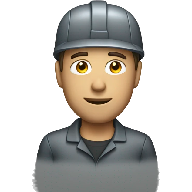 a man with mechanic suit emoji
