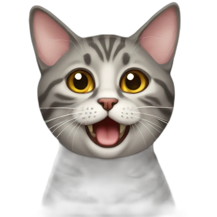 british short hair retarded cat emoji