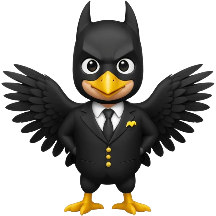 Pato batman emoji
