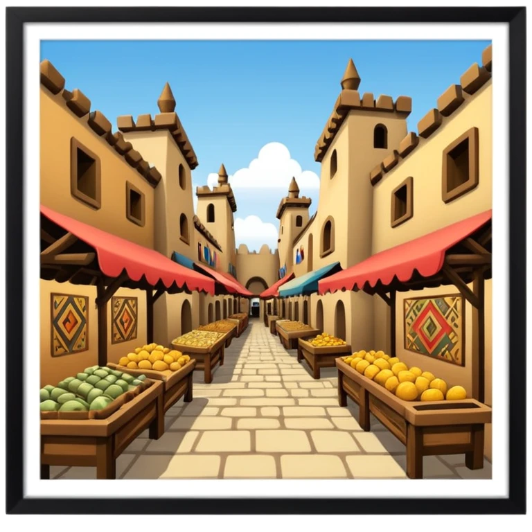 aztec medieval market emoji