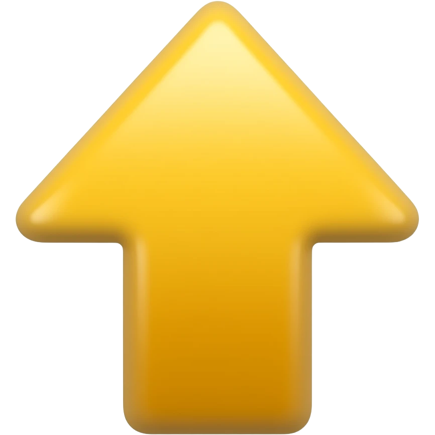 arrow yelow top emoji