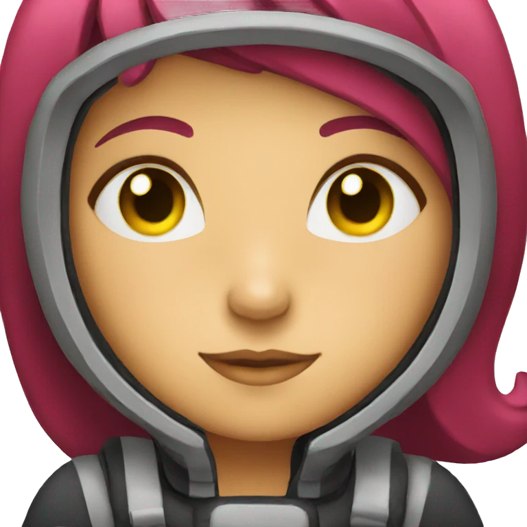 Girl in a submarine emoji