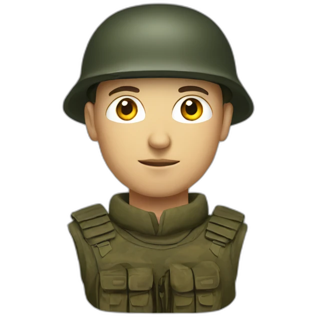ukrain soldier emoji