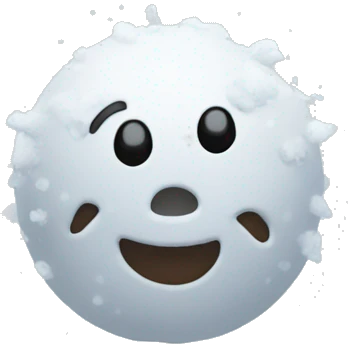 Snow  emoji