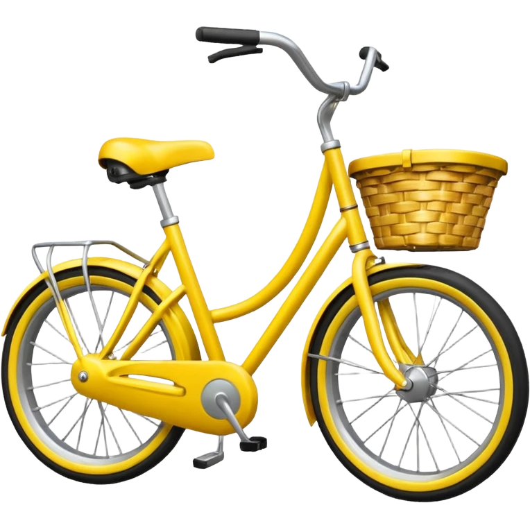 yellow bike emoji