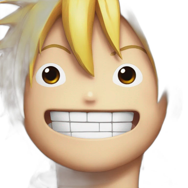 Luffy qui mange naruto emoji