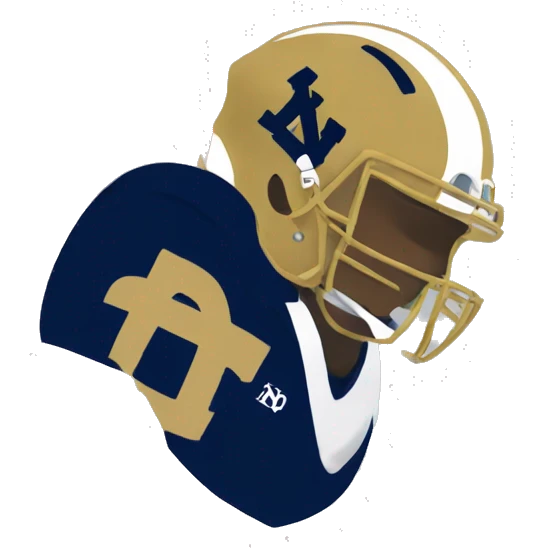 Notre dame football  emoji