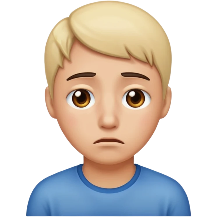Triste emoji