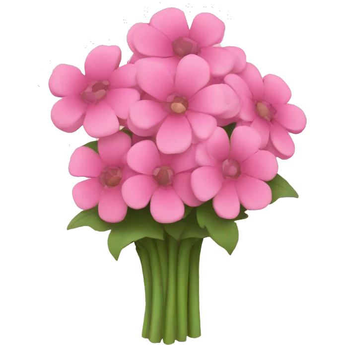 pink flower bouquet emoji