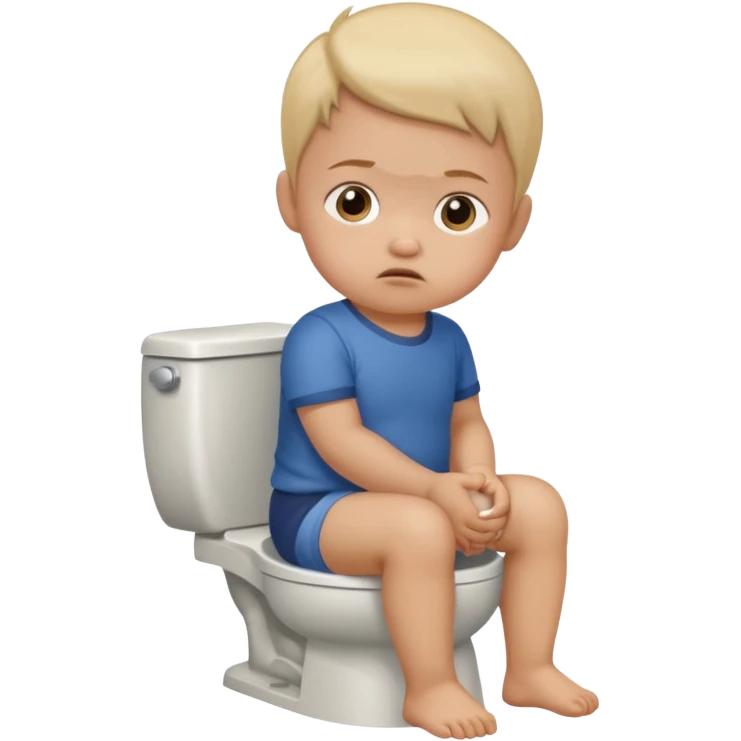 Toddler Strains İn The Potty emoji